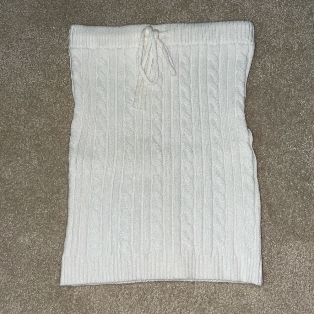 White Mini Skirt